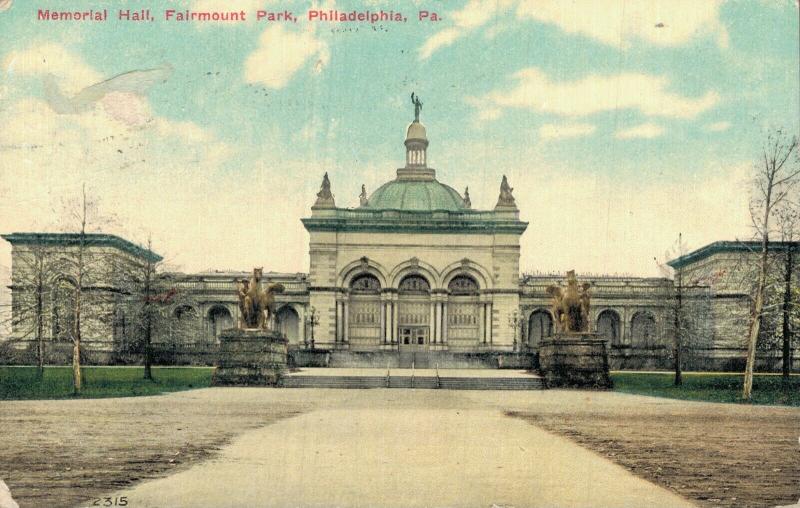 USA Memorial Hall Fairmount Park Philadelphia 01.88