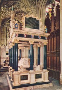 Westminster Abbey - Tomb of Queen Elizabeth I - London, United Kingdom