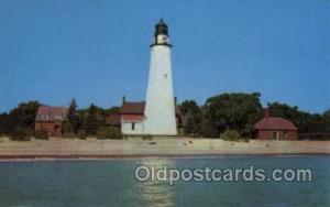 Lake Huron Port Huron, Michigan USA Lighthouse, Lighthouses Postcard Postcard...