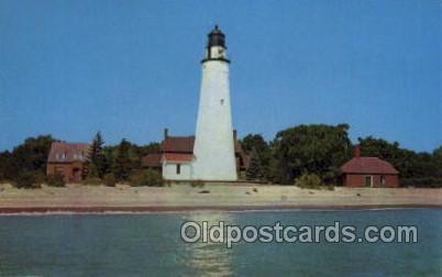 Lake Huron Port Huron, Michigan USA Lighthouse, Lighthouses Postcard Postcard...