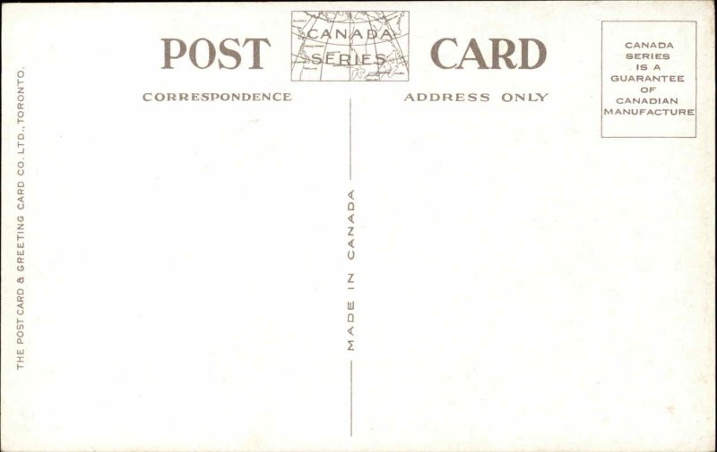 Sarnia Ontario Boat Vintage Postcard