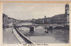 Italy Pisa Lugarni e Ponte di Mezzo