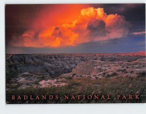 Postcard Badlands National Park, South Dakota