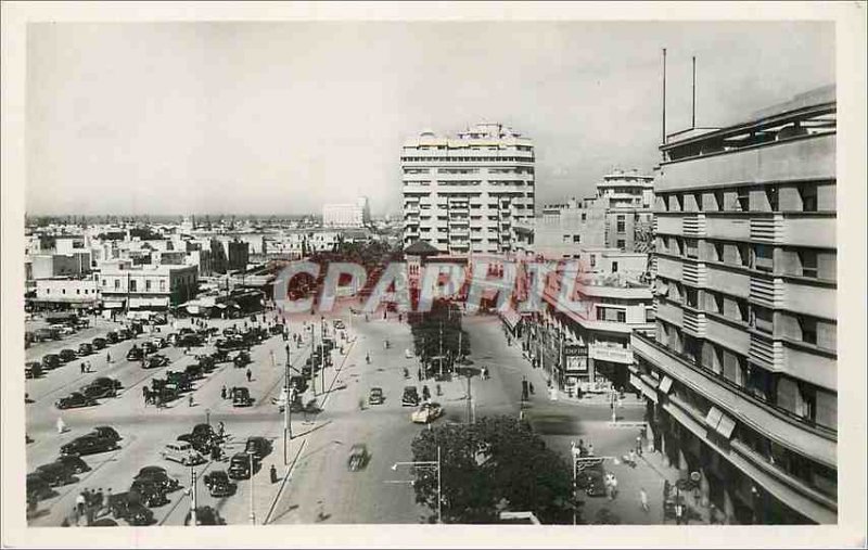 Postcard Modern Casablanca instead of France