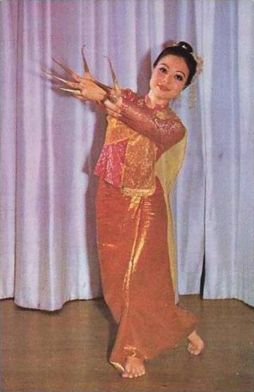 Thailand Attractive Nail Dance of Northern Thailand