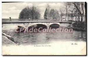 Postcard Old New Bridge and Park St Die