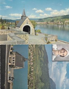 Queen Astrid Of Belgium Memorial Chapel Küssnacht Switzerland 2x Postcard s