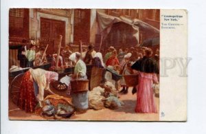 424166 USA Cosmopolitan NEW YORK Ghetto Bargains Vintage TUCK postcard