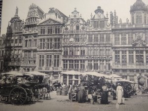 Postcard - Corporations Houses - Brussels, Belgium