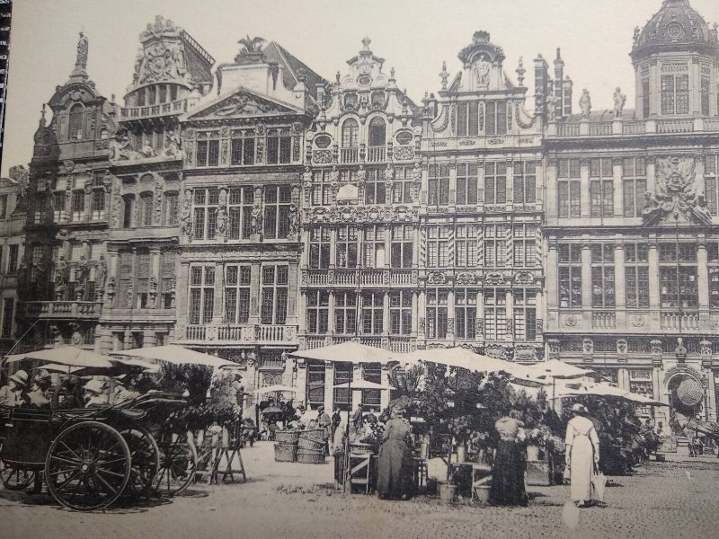 Postcard - Corporations Houses - Brussels, Belgium