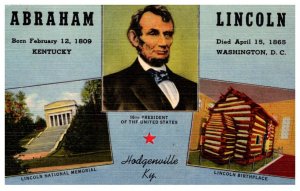 Kentucky Hodgeville Abraham Lincoln multi-view