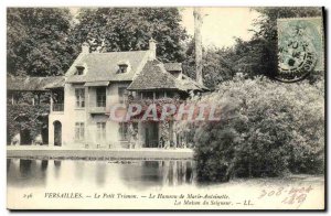 Old Postcard Versailles Le Petit Trianon Le Hameau Marie Antoinette