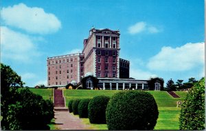 Vtg The Cavalier Hotel Virginia Beach Virginia VA Unsed Chrome Postcard