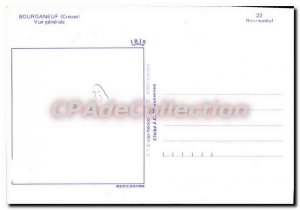 Postcard Modern BOURGANEUF view Gnrale