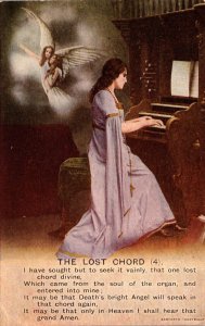 Angel Playing Organ The Lost Chord