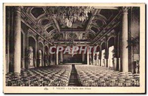 Vichy - The Salle des Fetes - Old Postcard