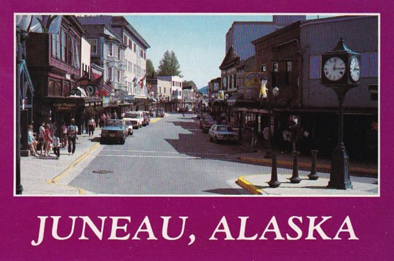 Alaska Juneau South Franklin Street 1988