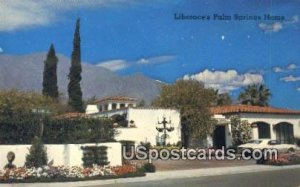 Liberace's Palm Springs Home , CA