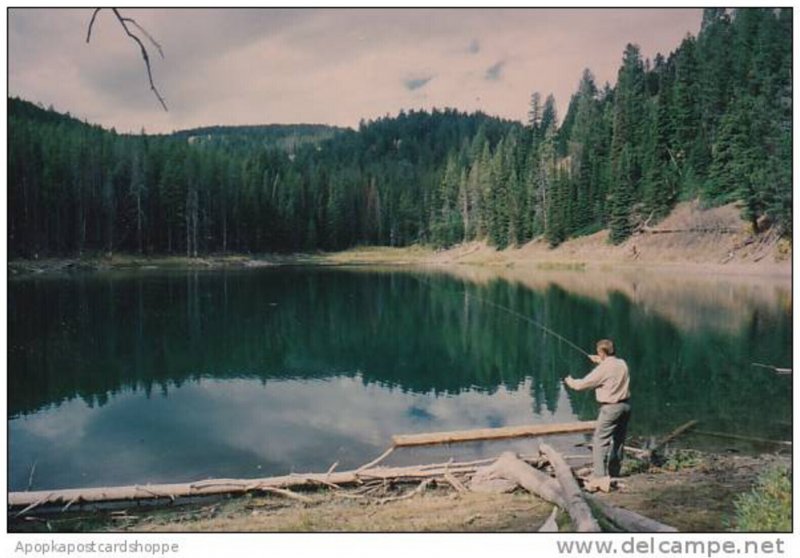 Fishing On Packsaddle Lake Teton Valley Idaho