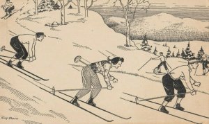 AS: Doane Skiing 1910-020s