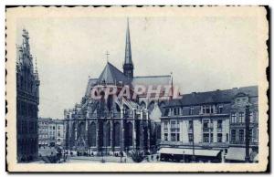 Old Postcard Louvain St. Peter's Collegiate