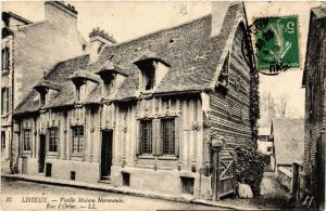 CPA LISIEUX - Vieille Maison Normande - Rue d'Orbe (516316)