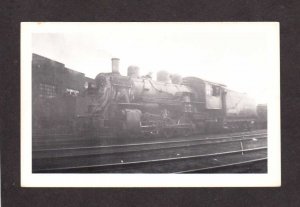 New Jersey Central Railroad Train Locomotive 832 Postcard Repro