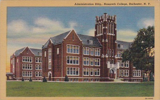 New York Rochester Administration Building Nazareth College