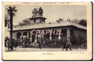 Old Postcard - Exposition Coloniale Internationale - Paris 1931 French India ...