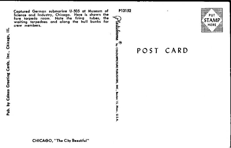 Illinois, Chicago - Captured German Submarine - Science Museum - [IL-196]