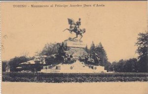 Italy Torino Monumento al Principe Amedeo Duca d'Aosta 1911