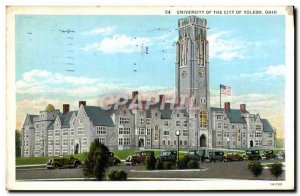 Old Postcard University Of The City Of Toledo Ohio