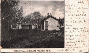 Pokegama Sanatorium Pine City Minnesota Vintage Postcard C120