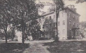 Maine Lewiston Paker Hall Bates College Albertype