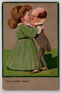 Artist Impression Romance Man On Knees I Thee Endow PFB Series 6310 Postcard H31