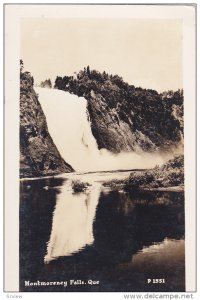 RP: Montmorency Falls , Quebec , Canada , 1930s