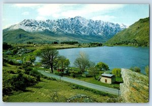 Otago New Zealand Postcard Frankton on the Frankton Arm of Lake Wakatipu c1950's