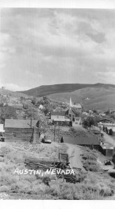Austin Nevada-Scenic View~RPPC Real Photo Postcard
