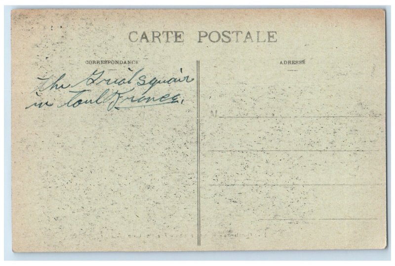 c1910 Gambetta Gengoult Street Curel Fountain Toul Illustre France Postcard