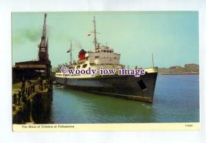 pf2477 - British Rail Ferry - Maid of Orleans , built 1949 - postcard