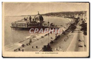 Postcard Old Nice la Jetee Promenade