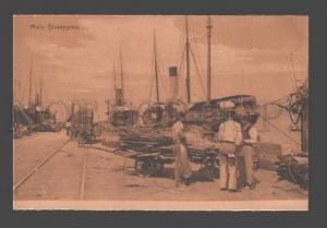 087074 ITALY Molo Giuseppino Vintage Photobrom PC