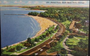 Aerial View, South Shore Drive Chicago