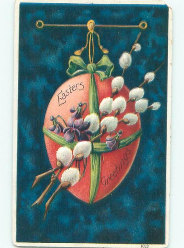 Divided-Back EASTER SCENE Great Postcard AA1648