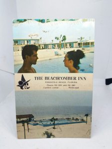 The Beachcomber Inn Fort Pickens Rd Pensacola Beach Florida USA Vintage Postcard