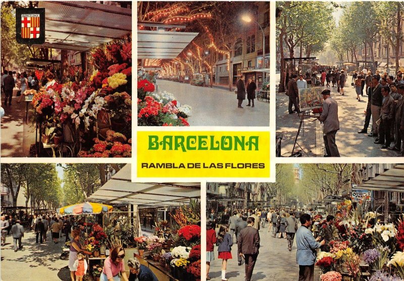 BT16751 Barcelona rambla de las flores spain