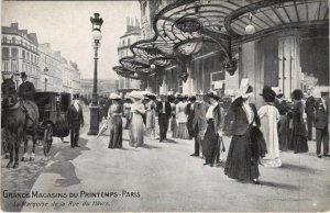 CPA PARIS Grands Magasins du Printemps la Marquise Rue du Havre (50924)