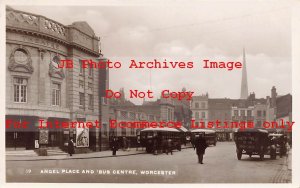 England, Worcestershire, Worcester, RPPC, Angel Place & Bus Centre, Photo