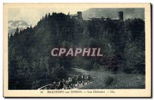 Old Postcard Beaufort on Doron Castles Alpine Hunters Army