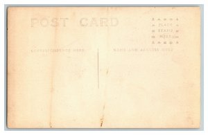 Postcard KS First Presbyterian Church McPherson Vtg. RPPC Standard View Card